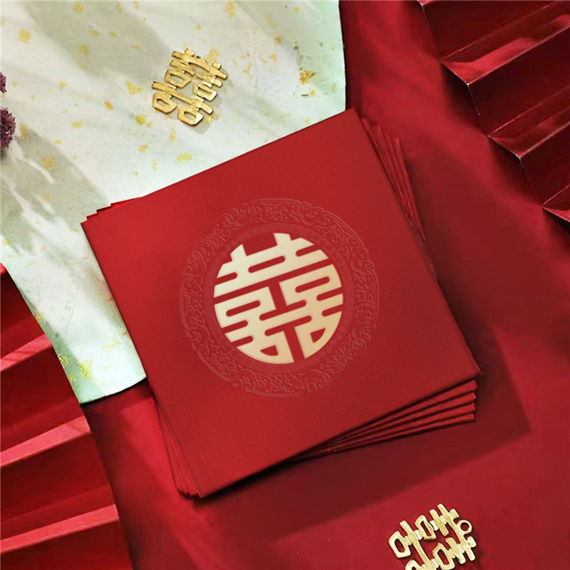 Wedding Envelopes - 60Pcs/Set Red Envelope Wedding HongBao New