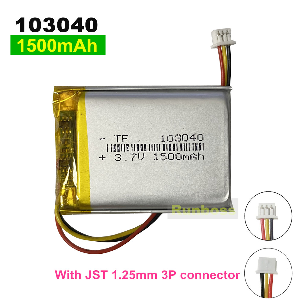 Wedding Power Supply - 1-10PCS 103040 3.7V 1500mAh Polymer Lithium