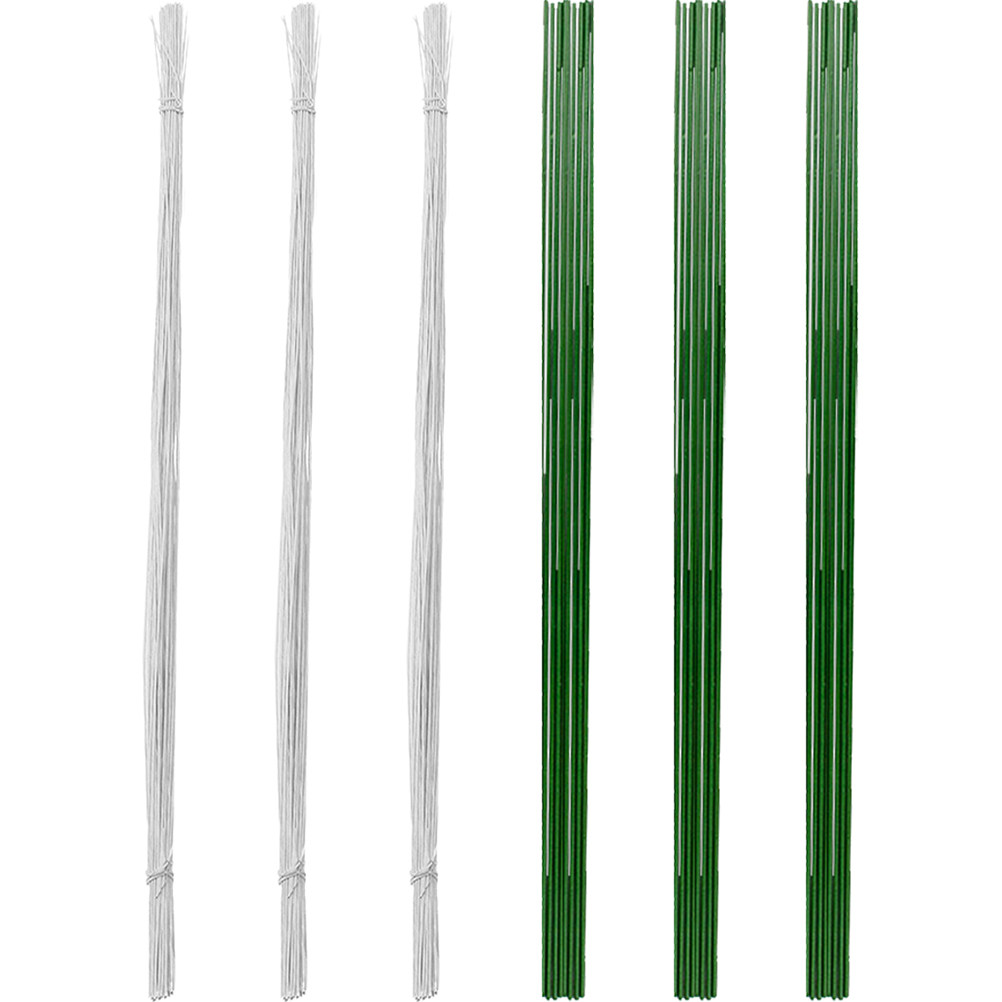 Wedding Floral Supply - 200Pcs Paper Flower Stems Floral Rods