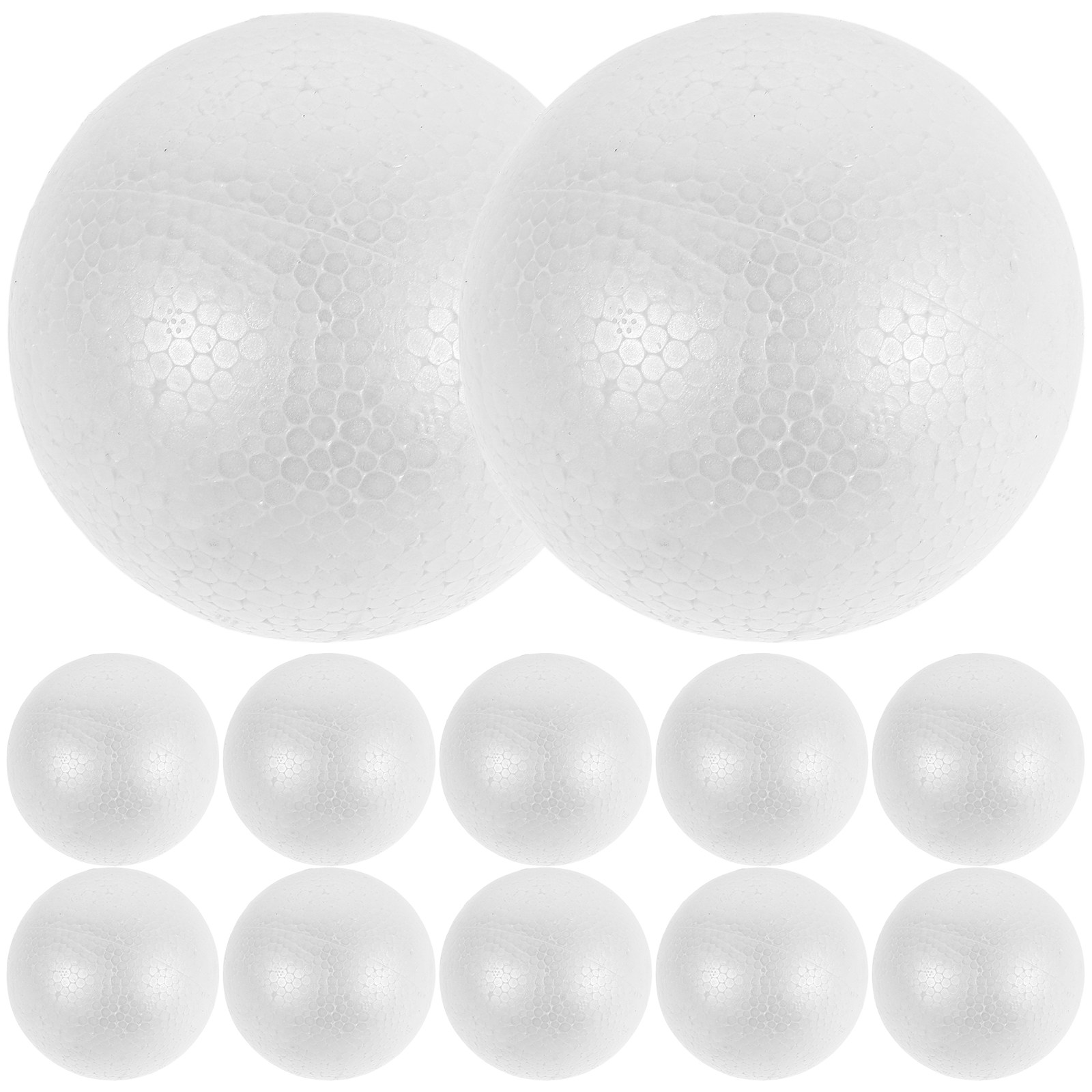 Wedding Floral Supply - 12Pcs Floral Arrangement Foam Balls White