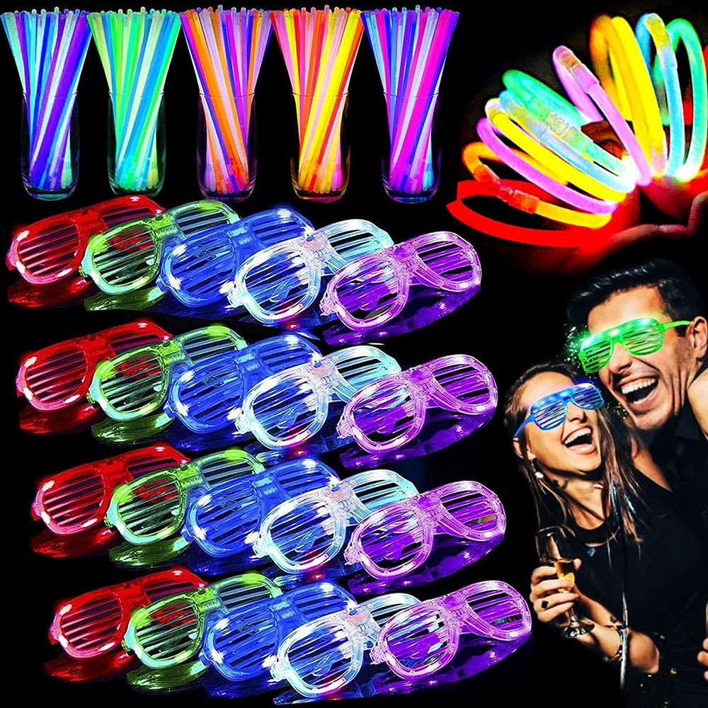 Wedding Supply In Bulk - 136Pack Glow in The Dark Light