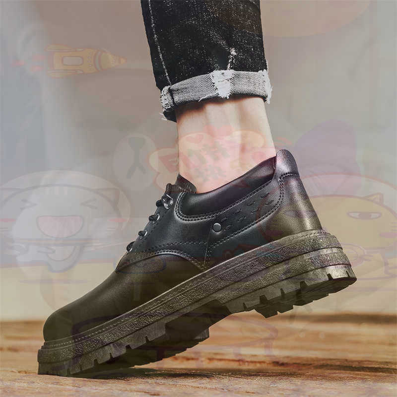 Wedding Supply Superstore - Dark Natural Leather Fashion Trainers Tennis