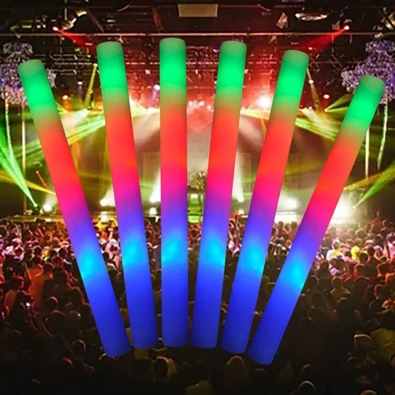 Wedding Supply In Bulk - 10pcs Glow Sticks Bulk Light-Up LED