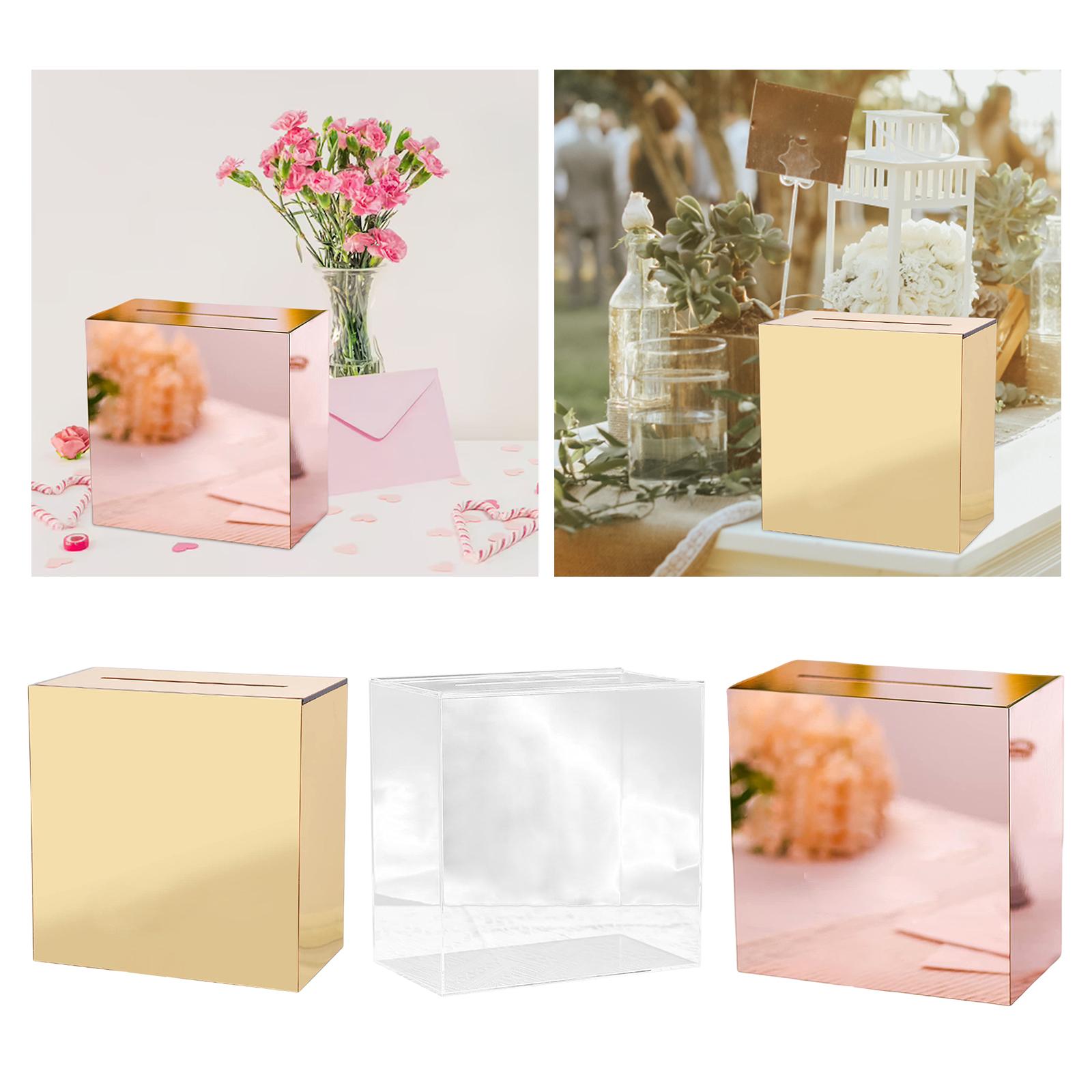 Wedding Card Box - Acrylic Wedding Card Box Decorative Box