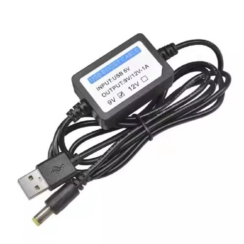 Wedding Power Supply - 5V to 9V/12V USB Boost Cable