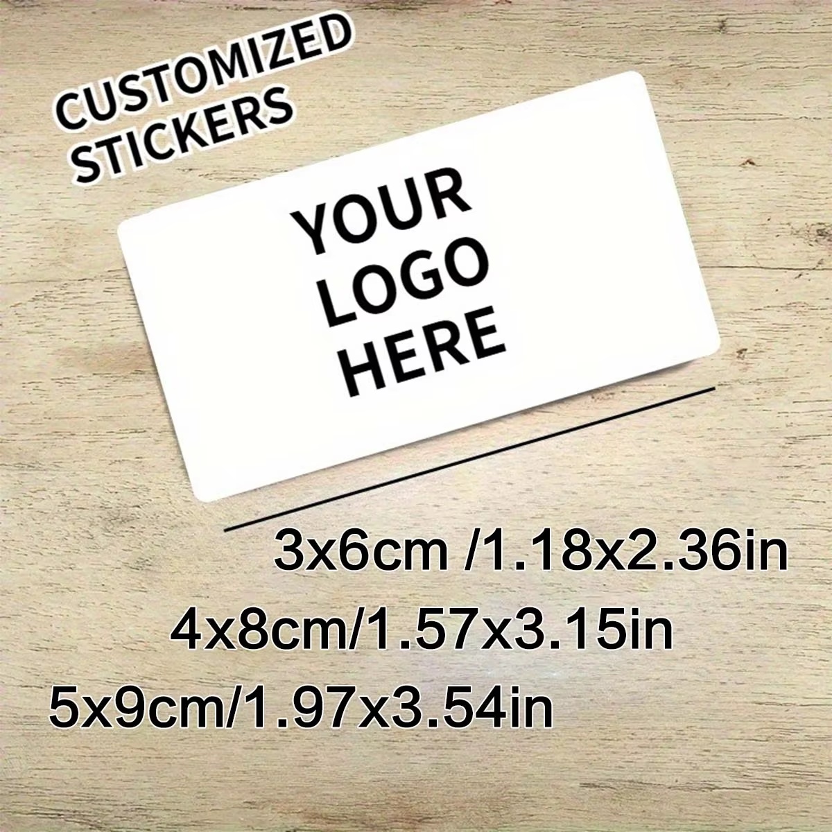 Wedding Packaging - Custom Rectangular Stickers – Personalized Logos