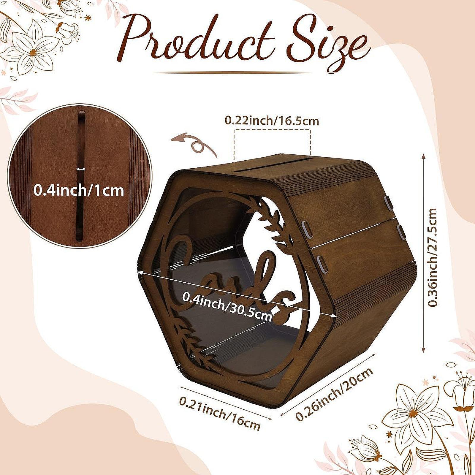 Wedding Card Box with Slot Dec - Wedding Card Box recension och pris
