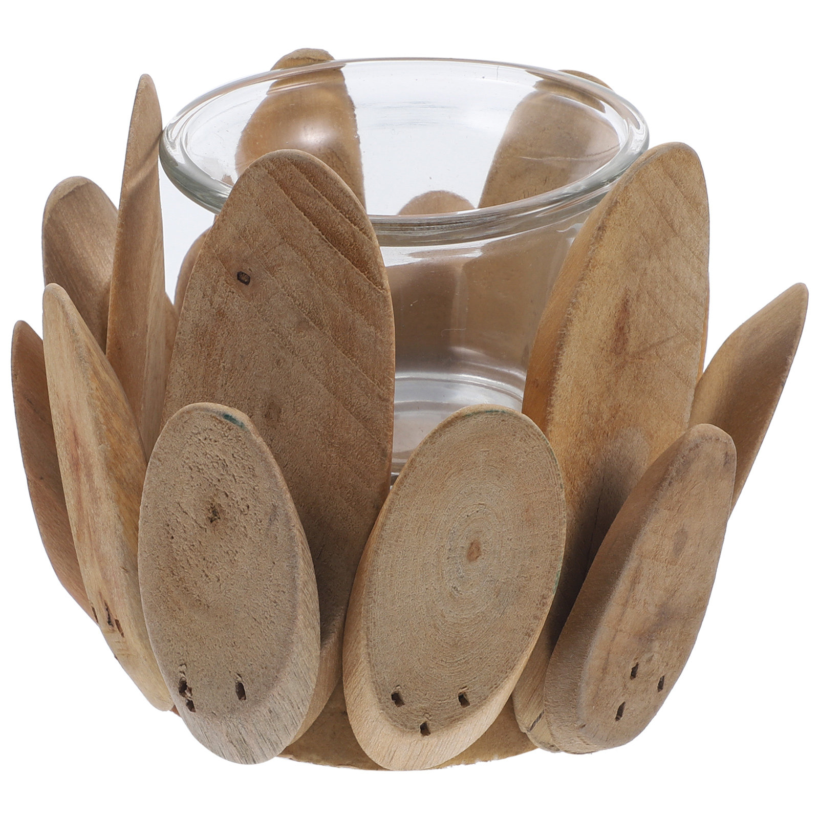Wood Lotus Holder Countryside  - Wedding Supply Decor recension och pris