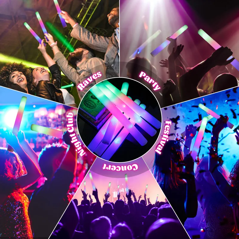 15/30Pcs LED Glow Sticks Bulk  - Wedding Supply In Bulk recension och pris