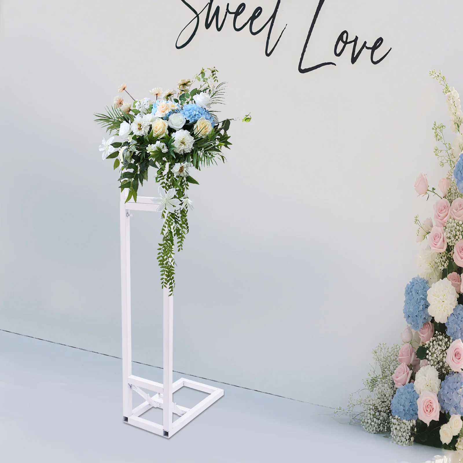 White  Wedding Arch Stand, Rec - Wedding Balloon Arch recension och pris