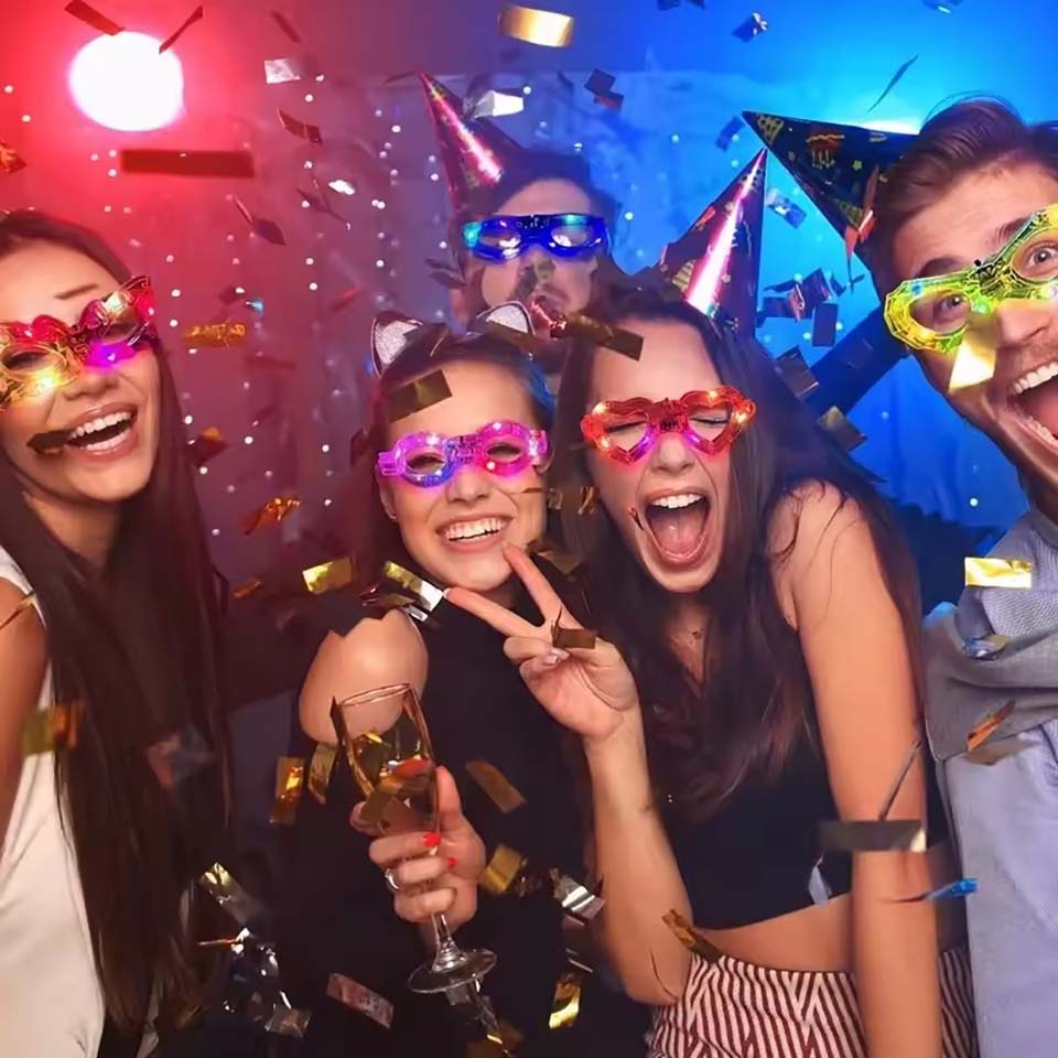 Glow In The Dark Glasses Bulk  - Wedding Supply In Bulk recension och pris