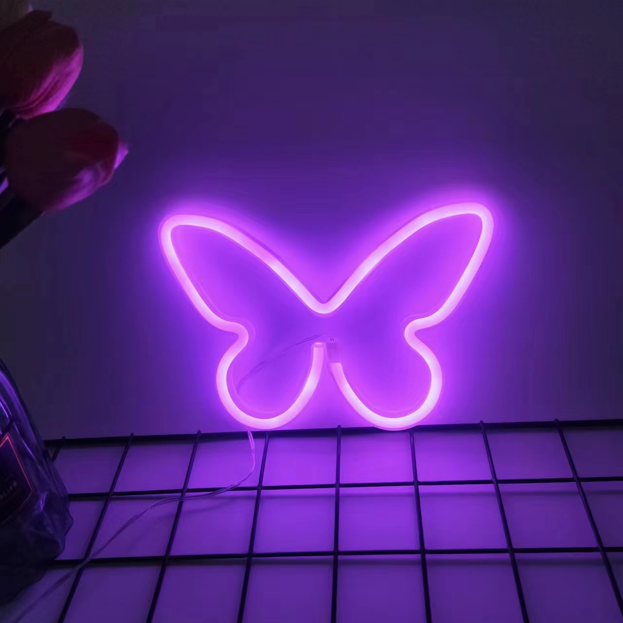 LED butterfly neon lights, USB - Wedding Power Supply recension och pris