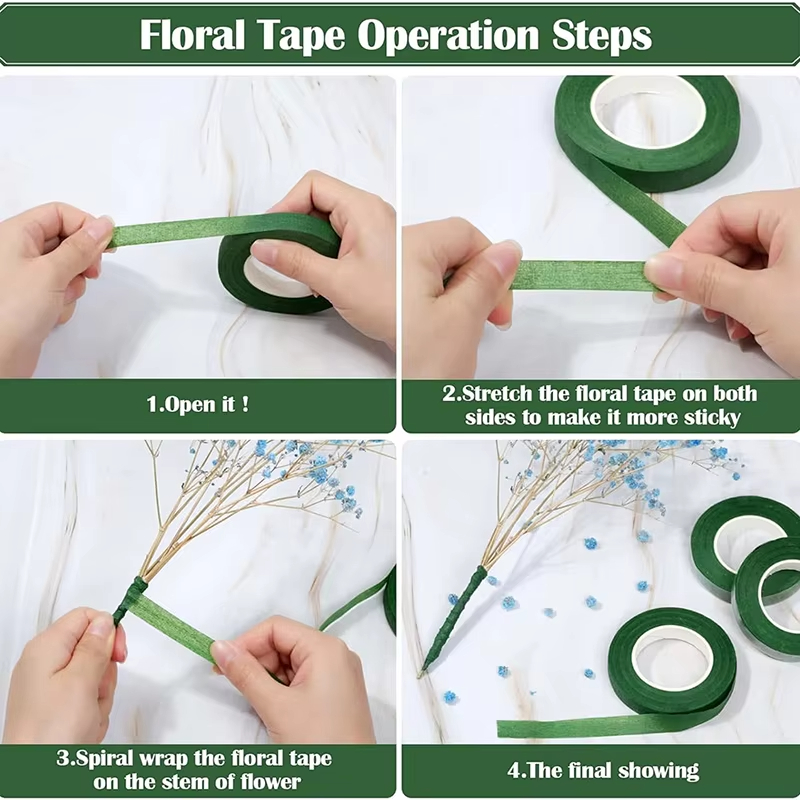 20Yards Green Bouquet Floral T - Wedding Floral Supply recension och pris