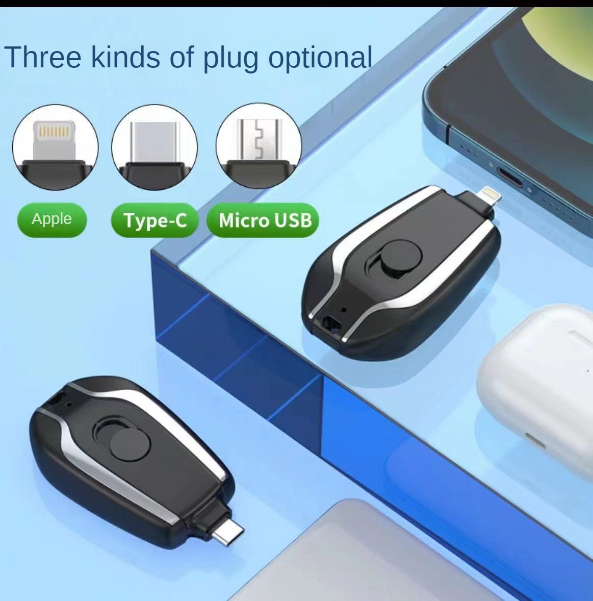 Mini Keychain Power Bank Keych - Wedding Power Supply recension och pris