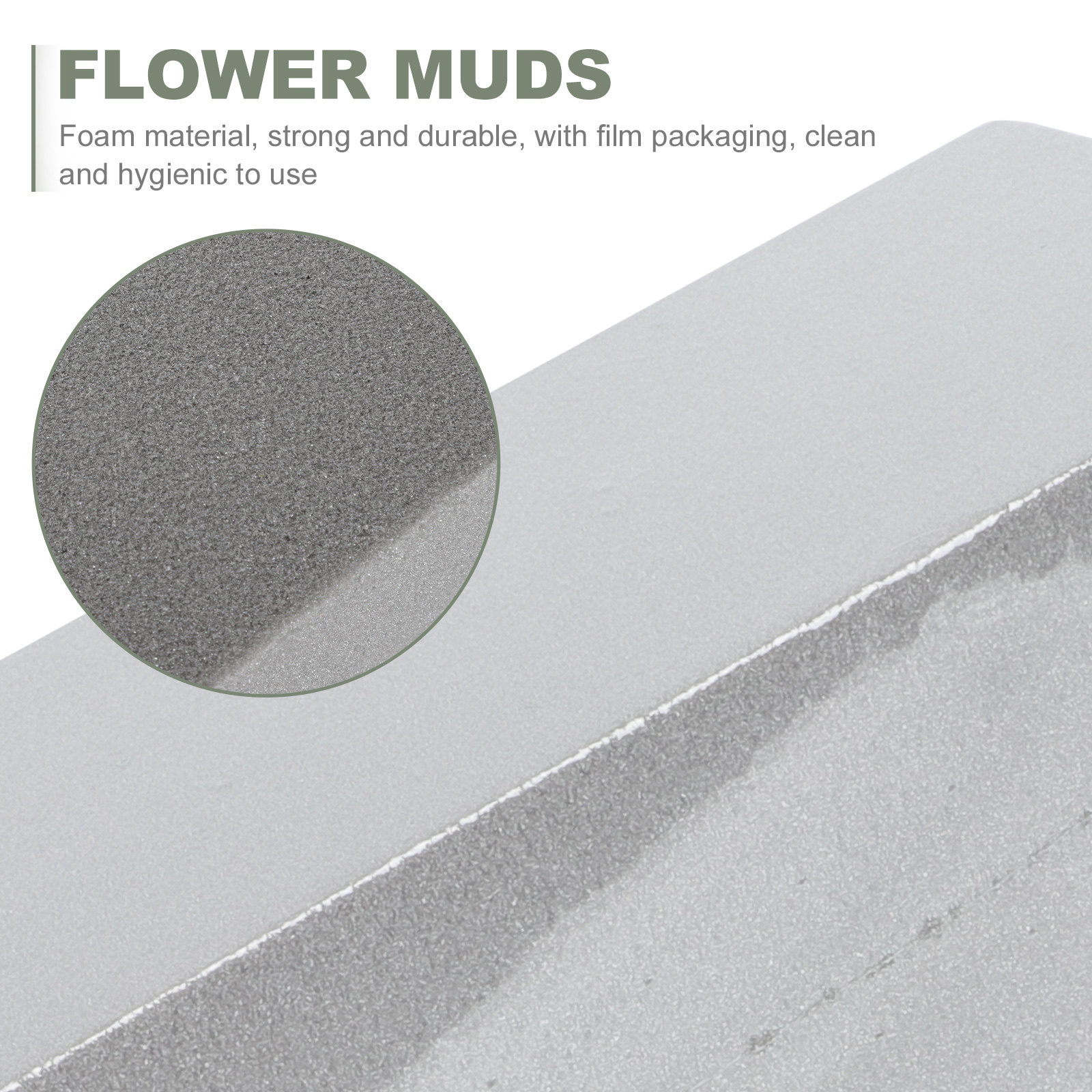 6Pcs Flower Mud High Density P - Wedding Floral Supply recension och pris