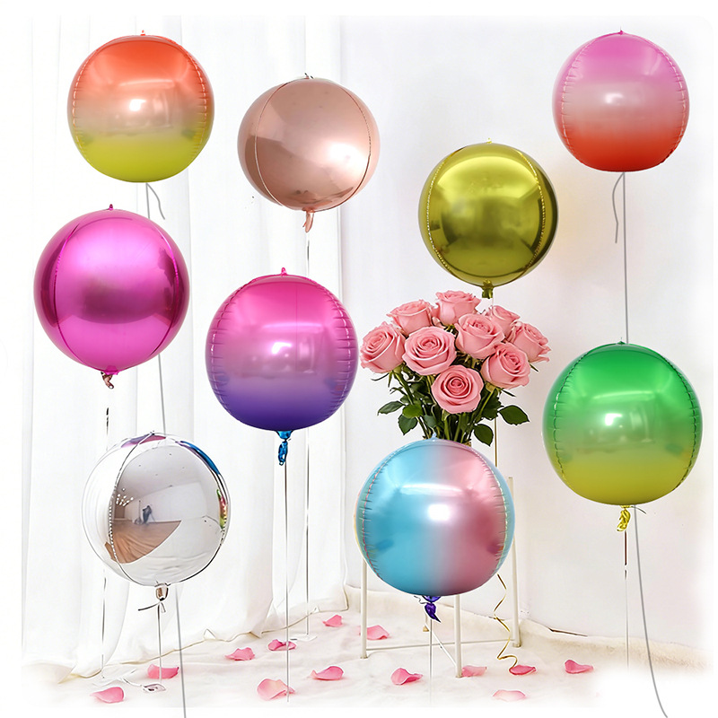 5pcs 10 18 22 Inch 4D Round Me - Wedding/Event Supply Store recension och pris