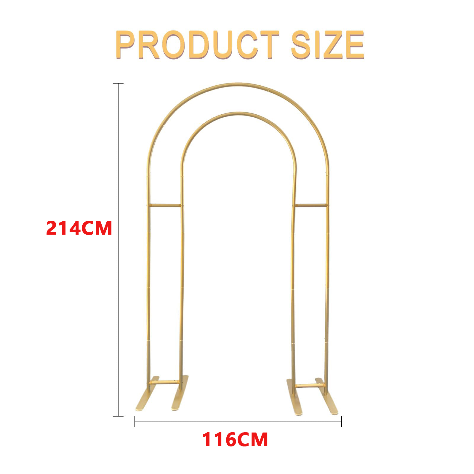 Open Arch Backdrop Stand, Doub - Wedding Balloon Arch recension och pris