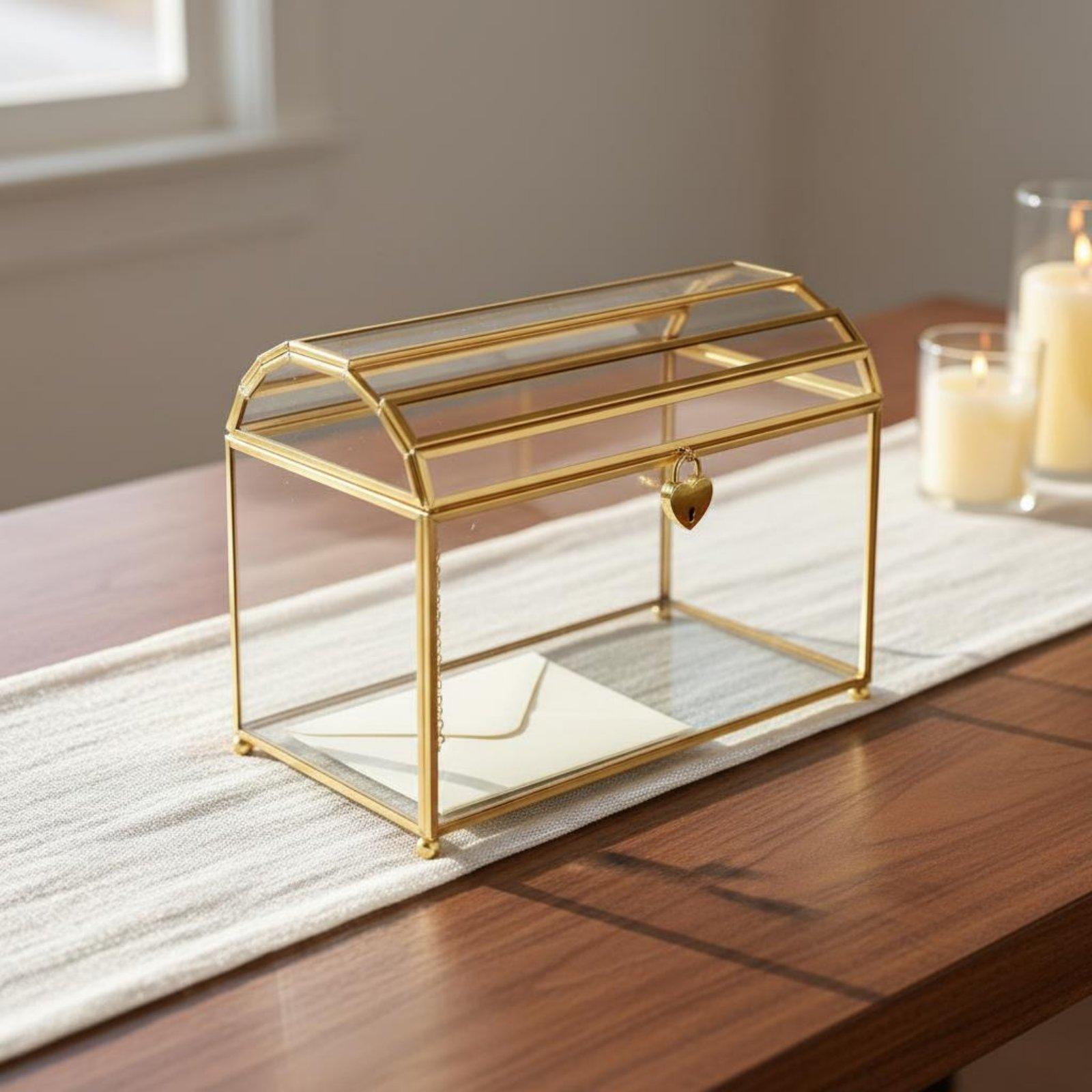 Transparent Card Box Wedding C - Wedding Card Box recension och pris