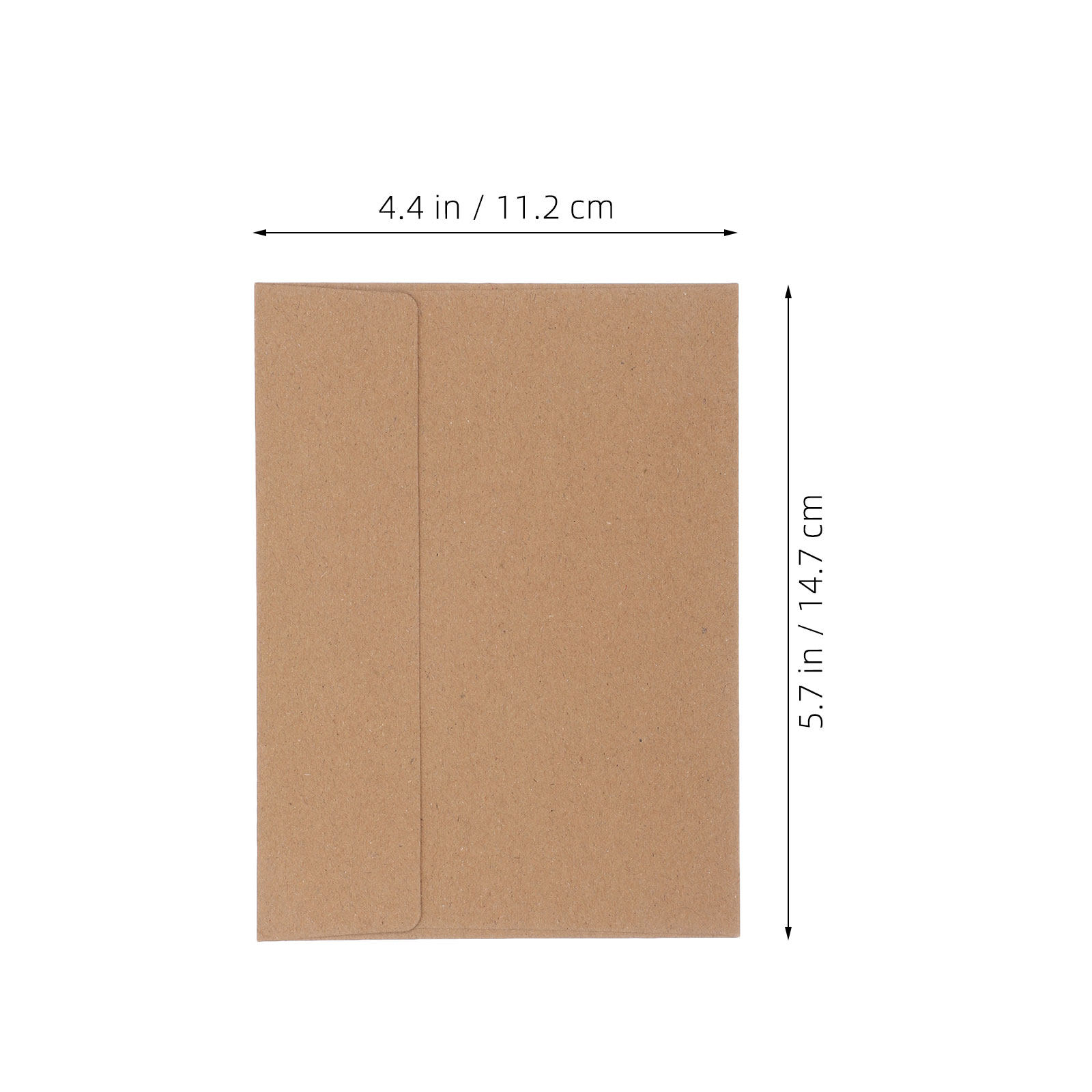 50Pcs Vintage Kraft Paper Busi - Wedding Envelopes recension och pris