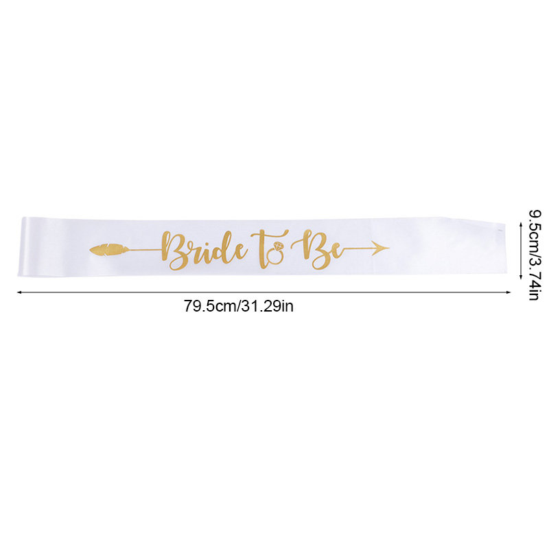 1Set Bride to be Bride Tribe S - Bride Tribe Sash recension och pris