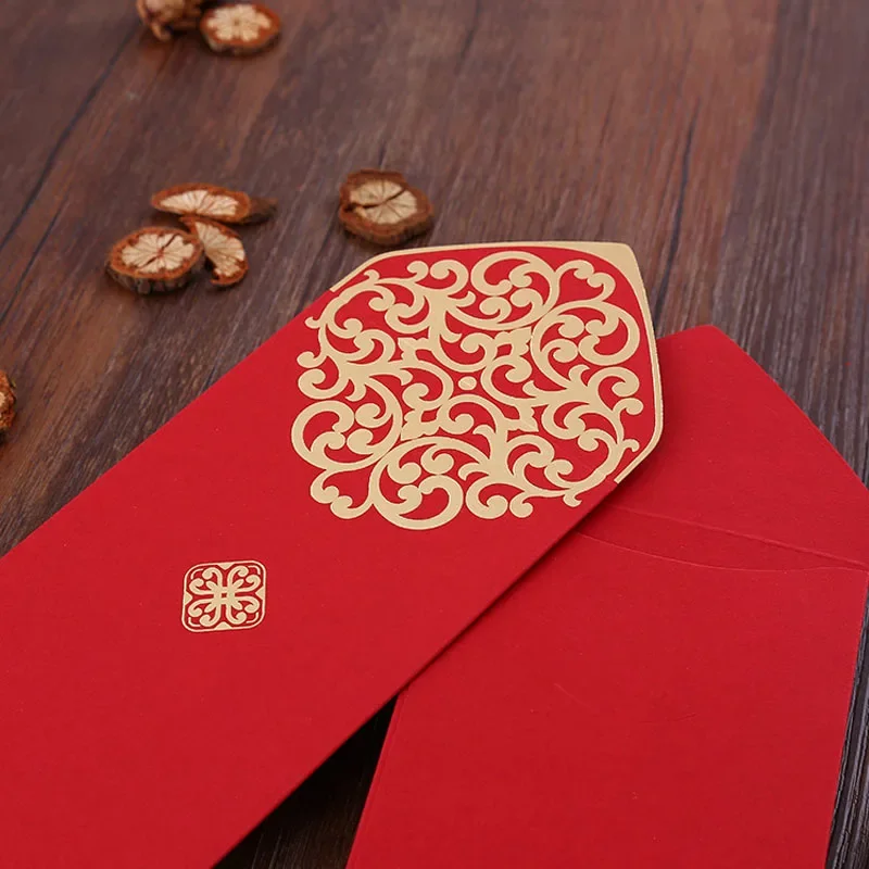 10pcs Chinese Red Envelopes Go - Wedding Envelopes recension och pris