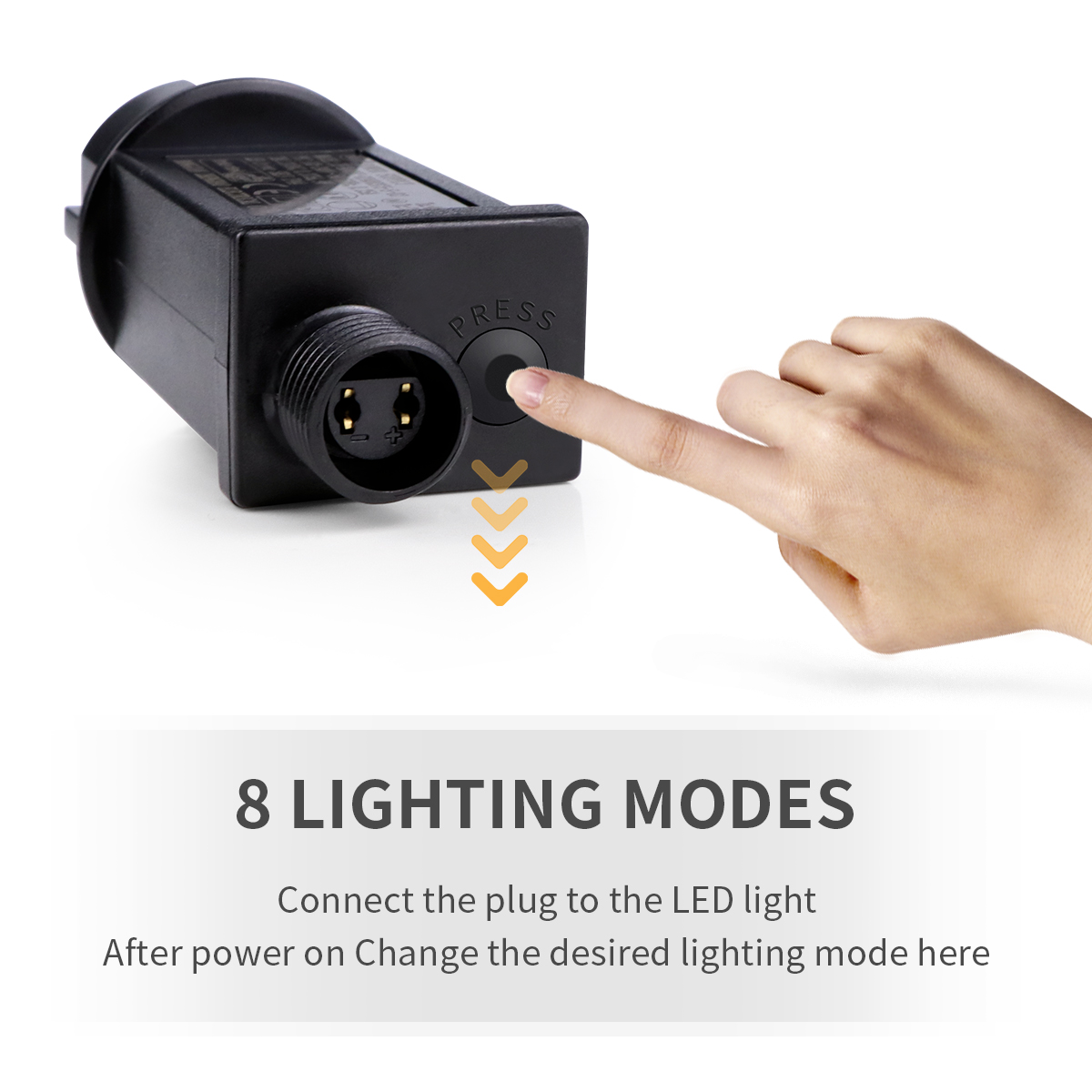 10M-100M LED String Fairy Ligh - Wedding Power Supply recension och pris