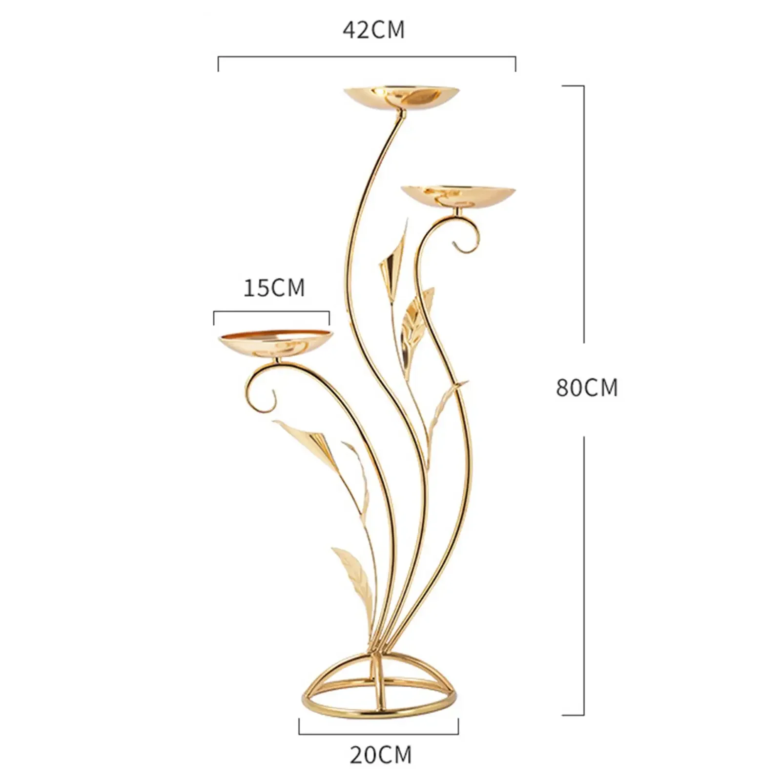 Gold Flower Stand for Wedding  - Wedding Decor Supply Store recension och pris