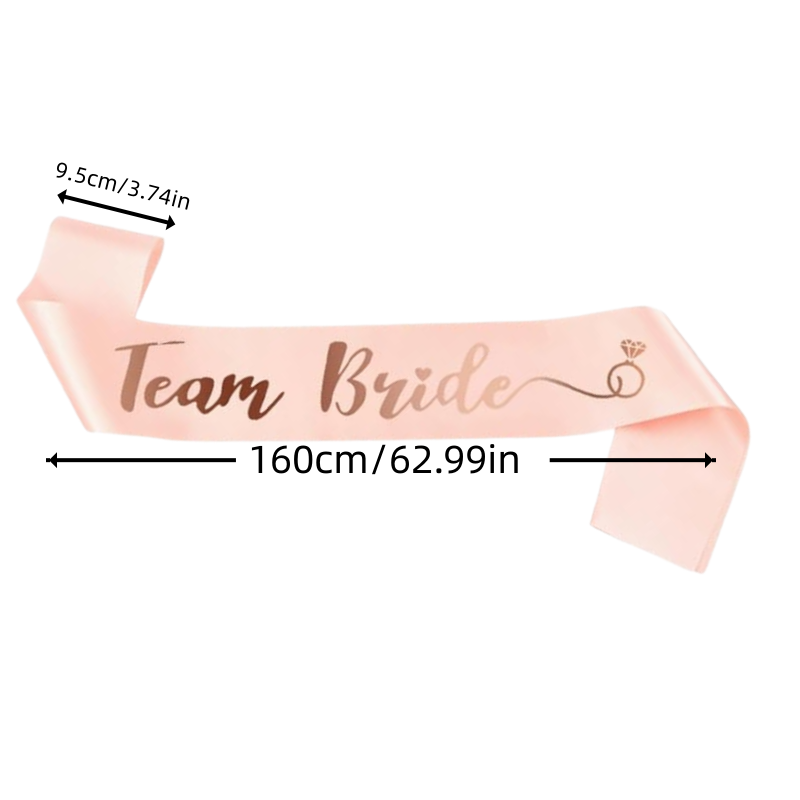 Team Bride Sash, 6 Team Bride  - Bride Tribe Sash recension och pris