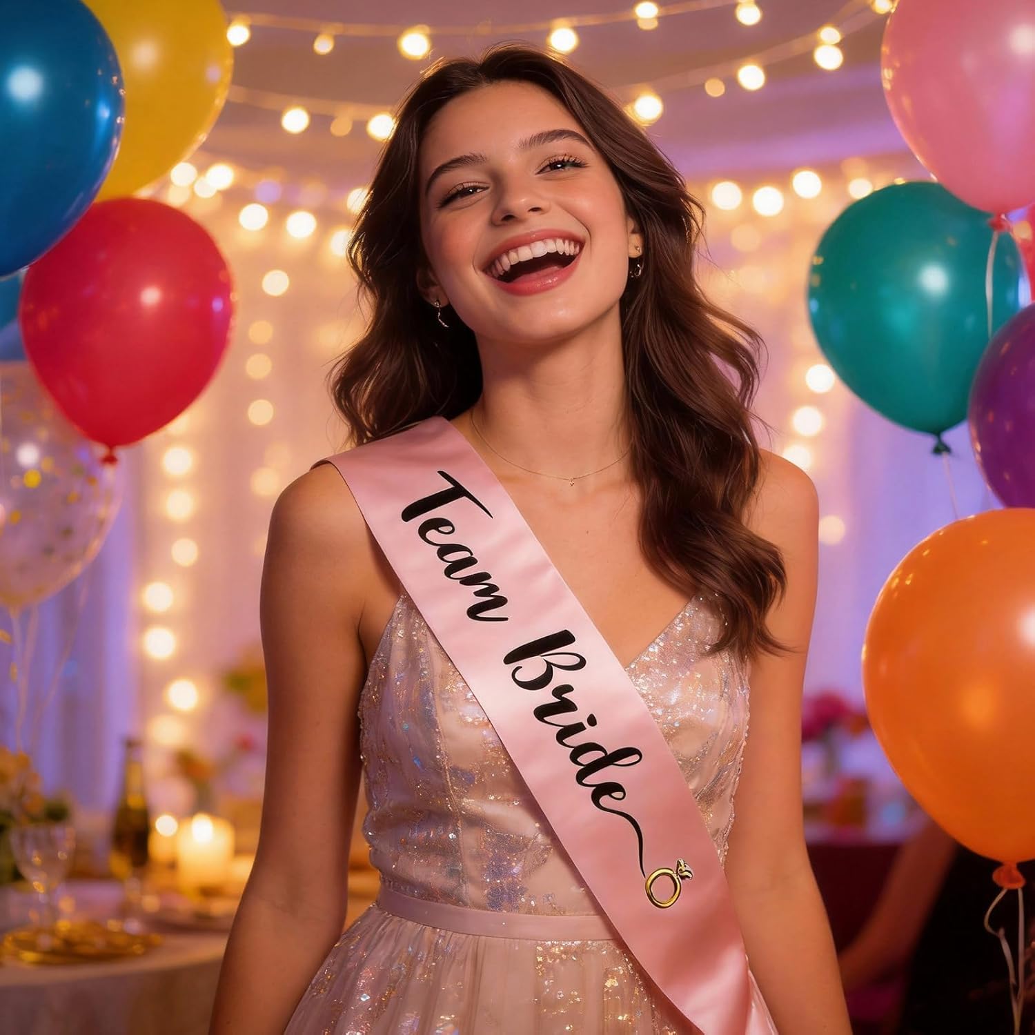 Team Bride Sash, 6 Team Bride  - Bride Tribe Sash recension och pris