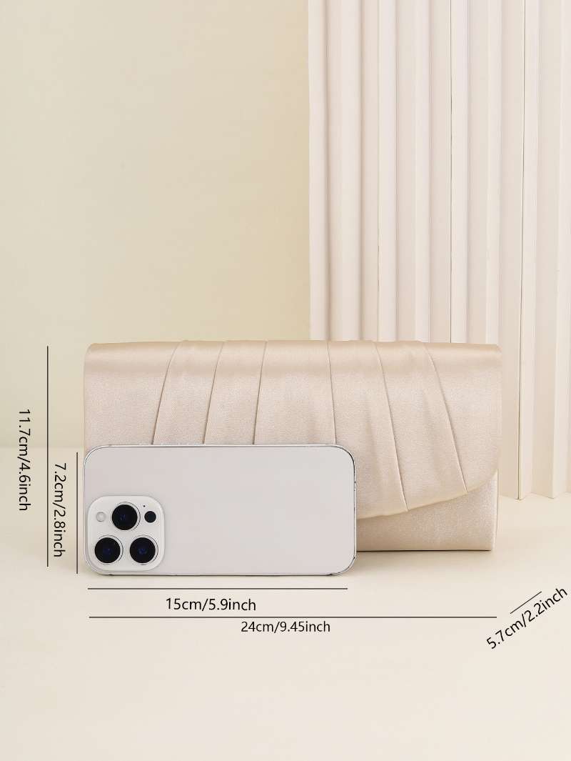 Ladies Dinner Bag Pleated Soli - Wedding Vendor recension och pris