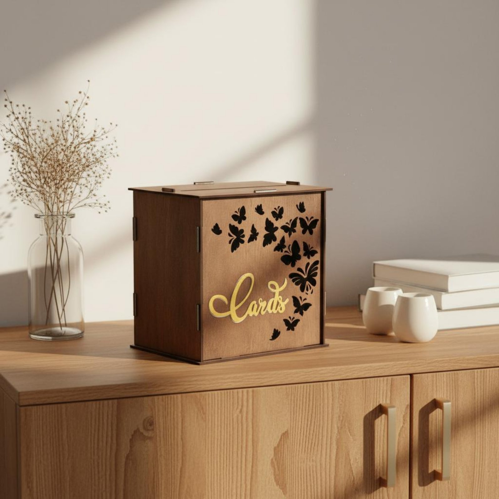 Wedding Card Box Cards Slot Wo - Wedding Card Box recension och pris