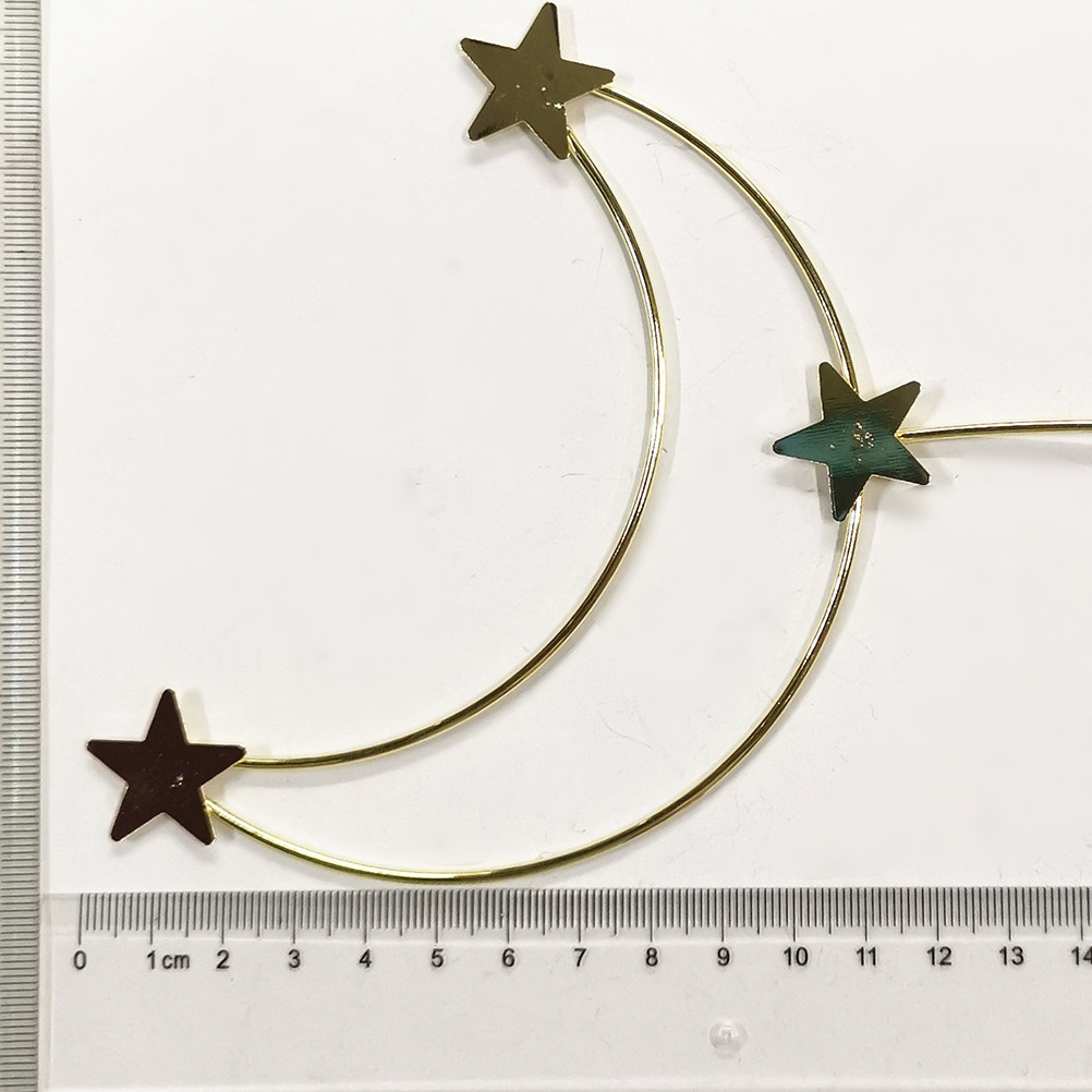 4Pcs Cake Topper Moon and Star - Wedding Supply Decor recension och pris