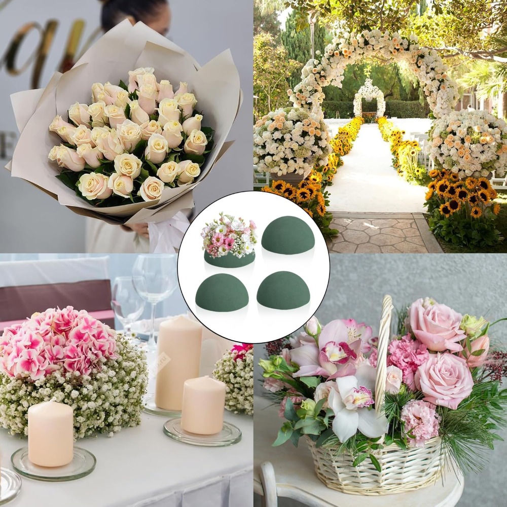 Half Sphere Floral Foam for Ar - Wedding Floral Supply recension och pris