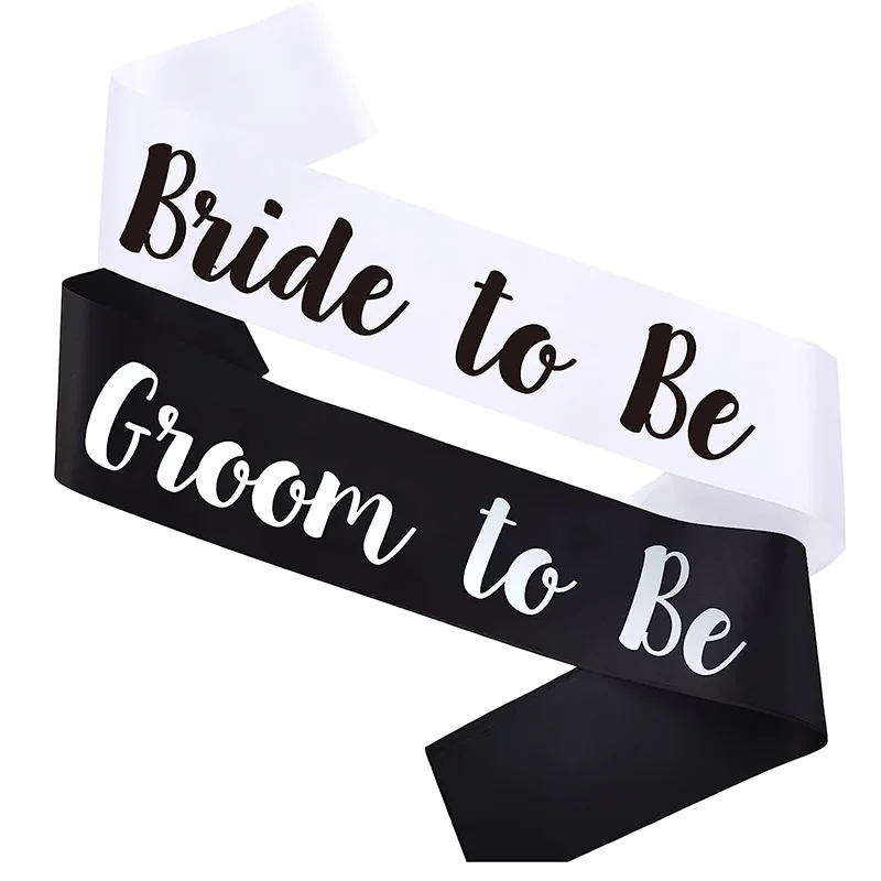 Groom Bride to Be Sash Bridal  - Bride Tribe Sash recension och pris