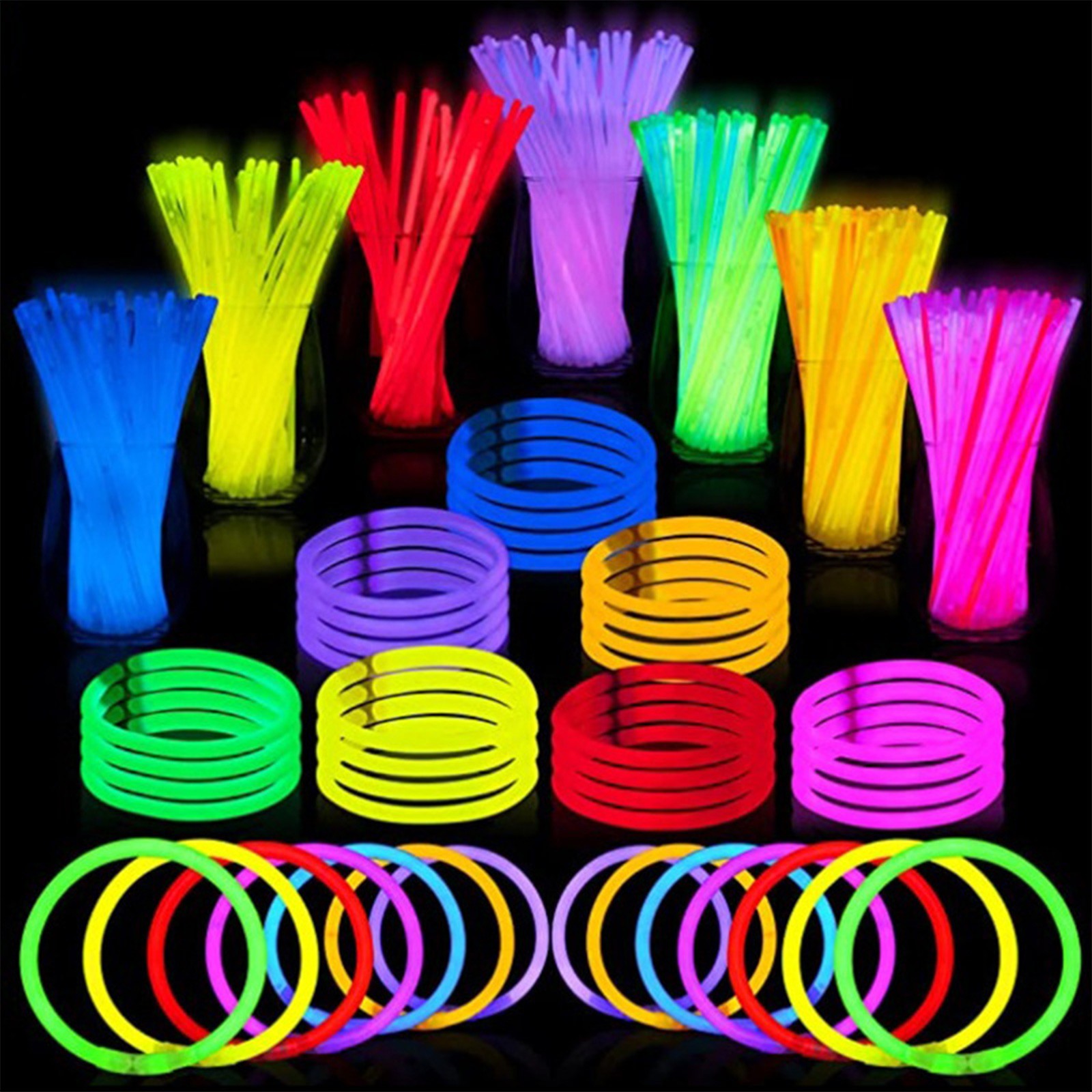 ‌100 Pack 20cm Fluorescent Glo - Wedding Supply In Bulk recension och pris