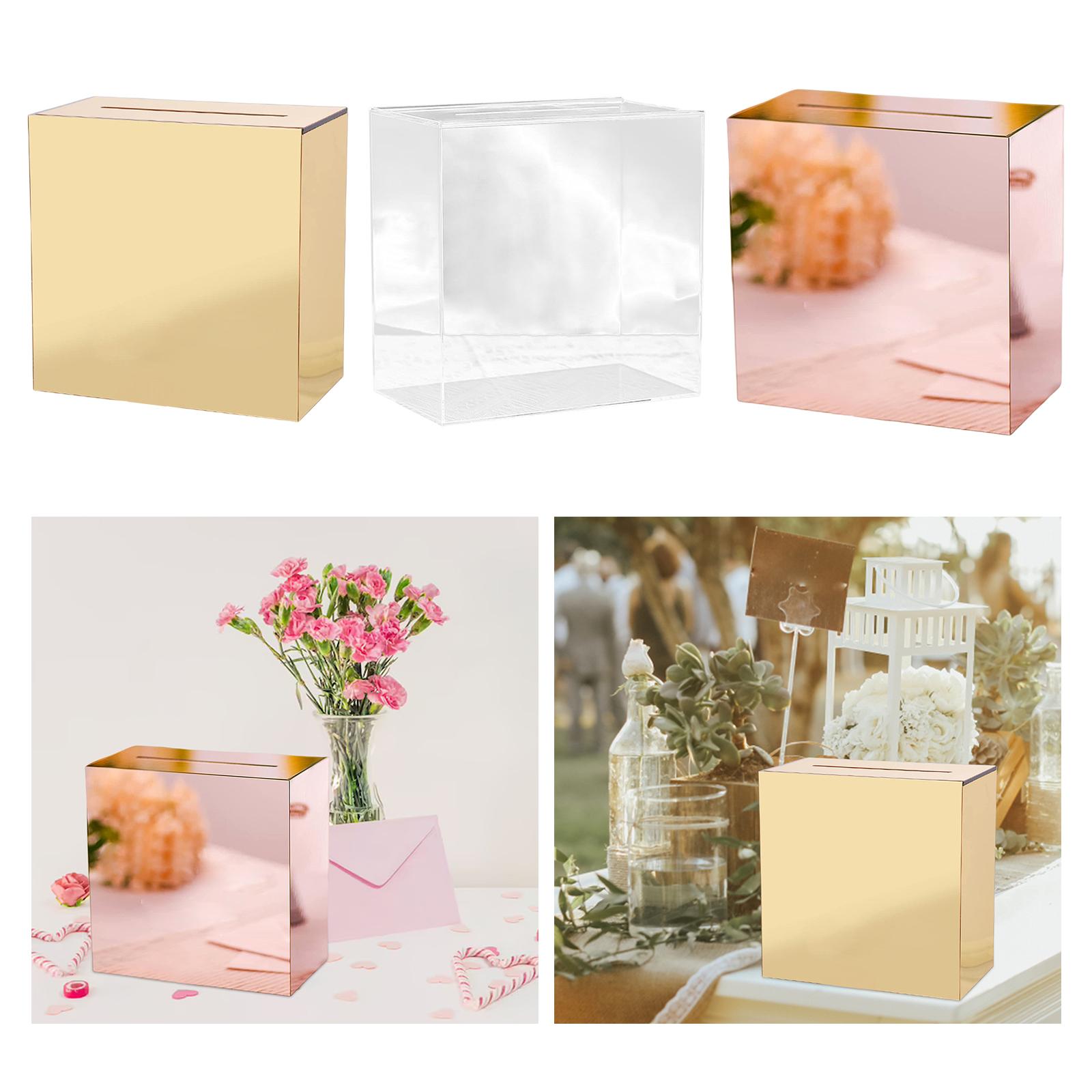 Acrylic Wedding Card Box Decor - Wedding Card Box recension och pris
