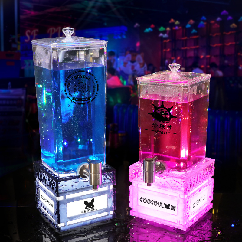 LED Beer Keg with Tap 2L& 3L G - Wedding Alcohol Supply recension och pris