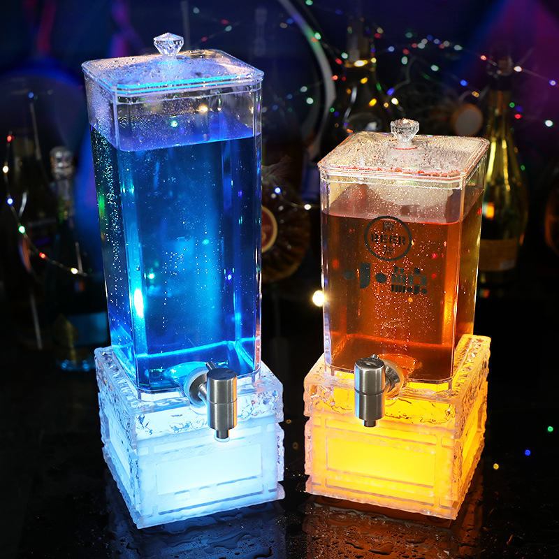 LED Beer Keg with Tap 2L& 3L G - Wedding Alcohol Supply recension och pris