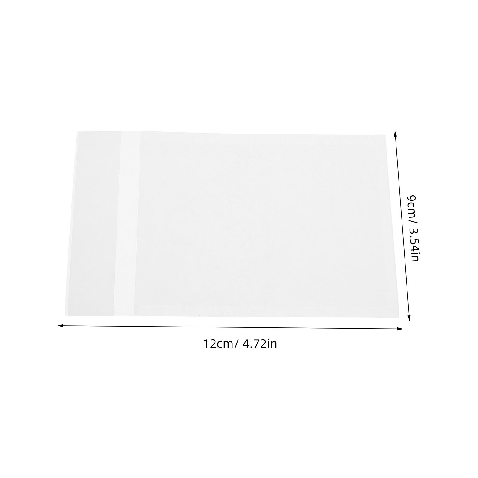 200Pcs Translucent Envelopes S - Wedding Packaging recension och pris