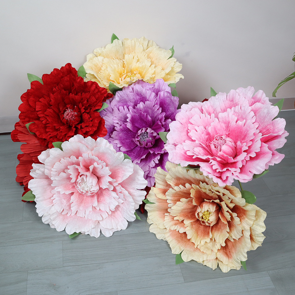 30-80cm Giant Velvet Peony Flo - Wedding Supply In Bulk recension och pris