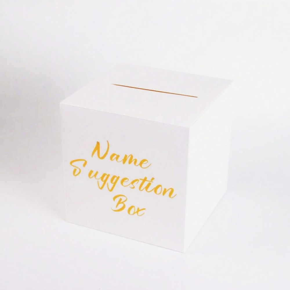 Creative White Black Wedding C - Wedding Card Box recension och pris