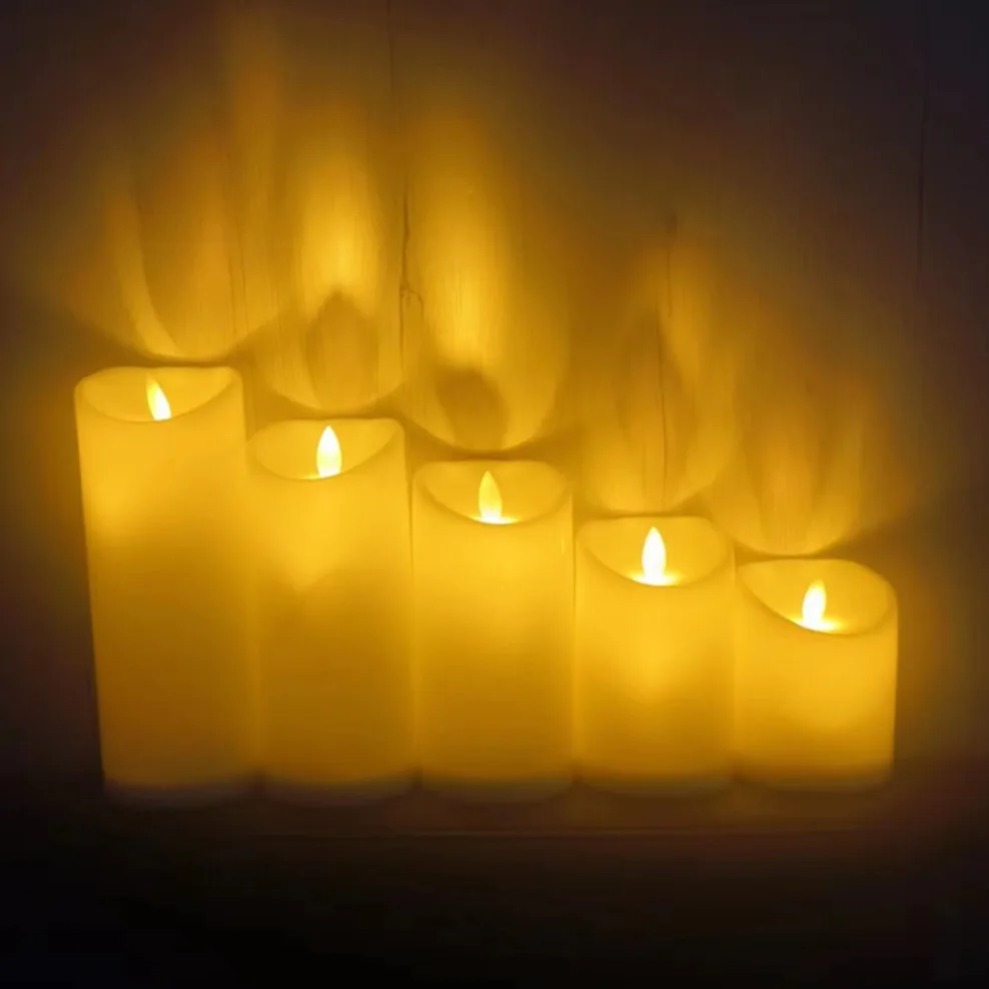 LED Electric Candle Lamp Swing - Wedding Power Supply recension och pris