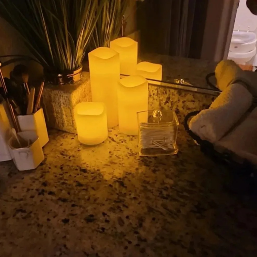 LED Electric Candle Lamp Swing - Wedding Power Supply recension och pris