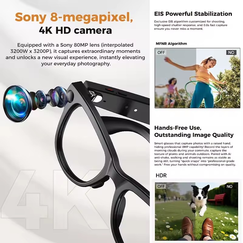 New 800W 4k HD Camera Smart Gl - Wedding Power Supply recension och pris