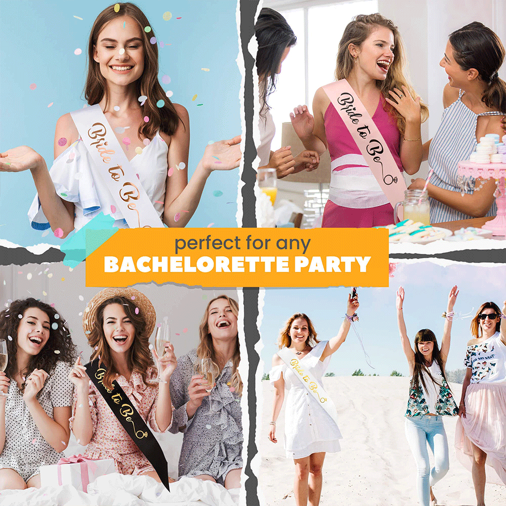 Bride to Be Bachelorette Party - Bride Tribe Sash recension och pris