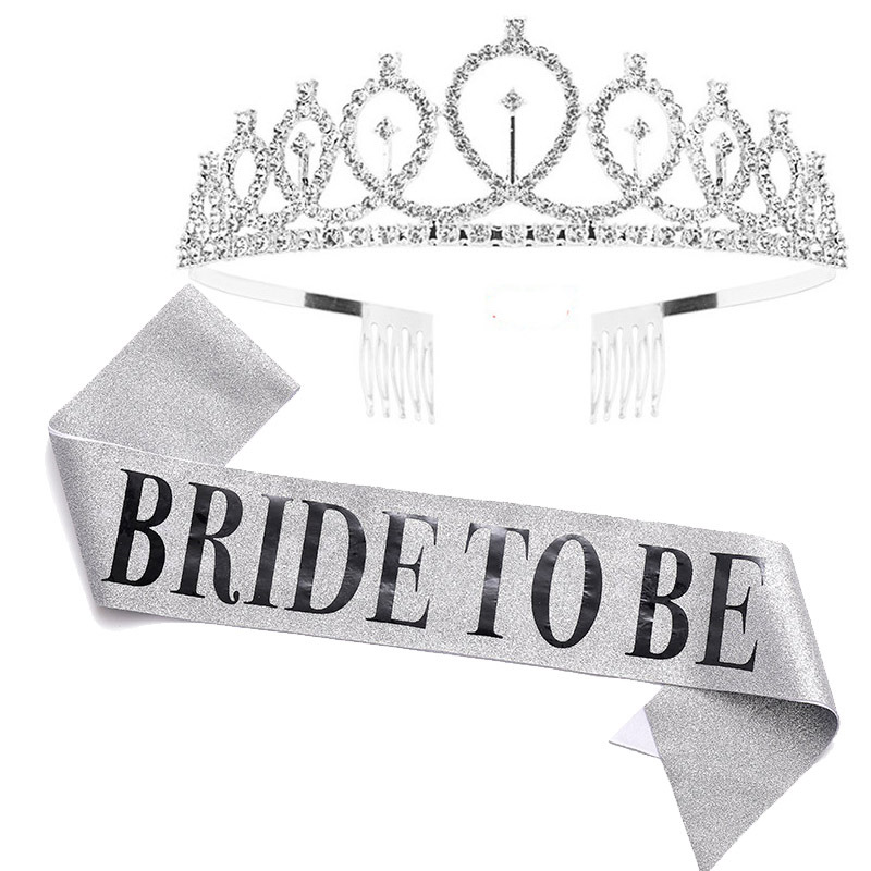 1set Rose Gold Bride to Be Sat - Bride Tribe Sash recension och pris
