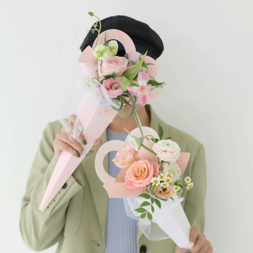 10pcs Romantic Heart Single Fl - Wedding Packaging recension och pris