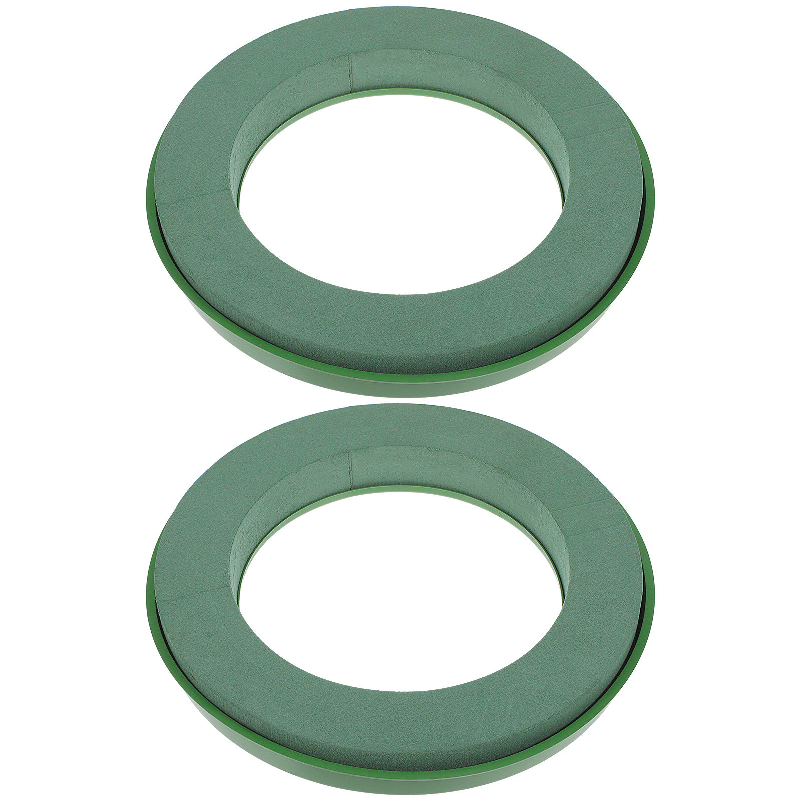 2Pcs Floral Foam Wreath Green  - Wedding Floral Supply recension och pris