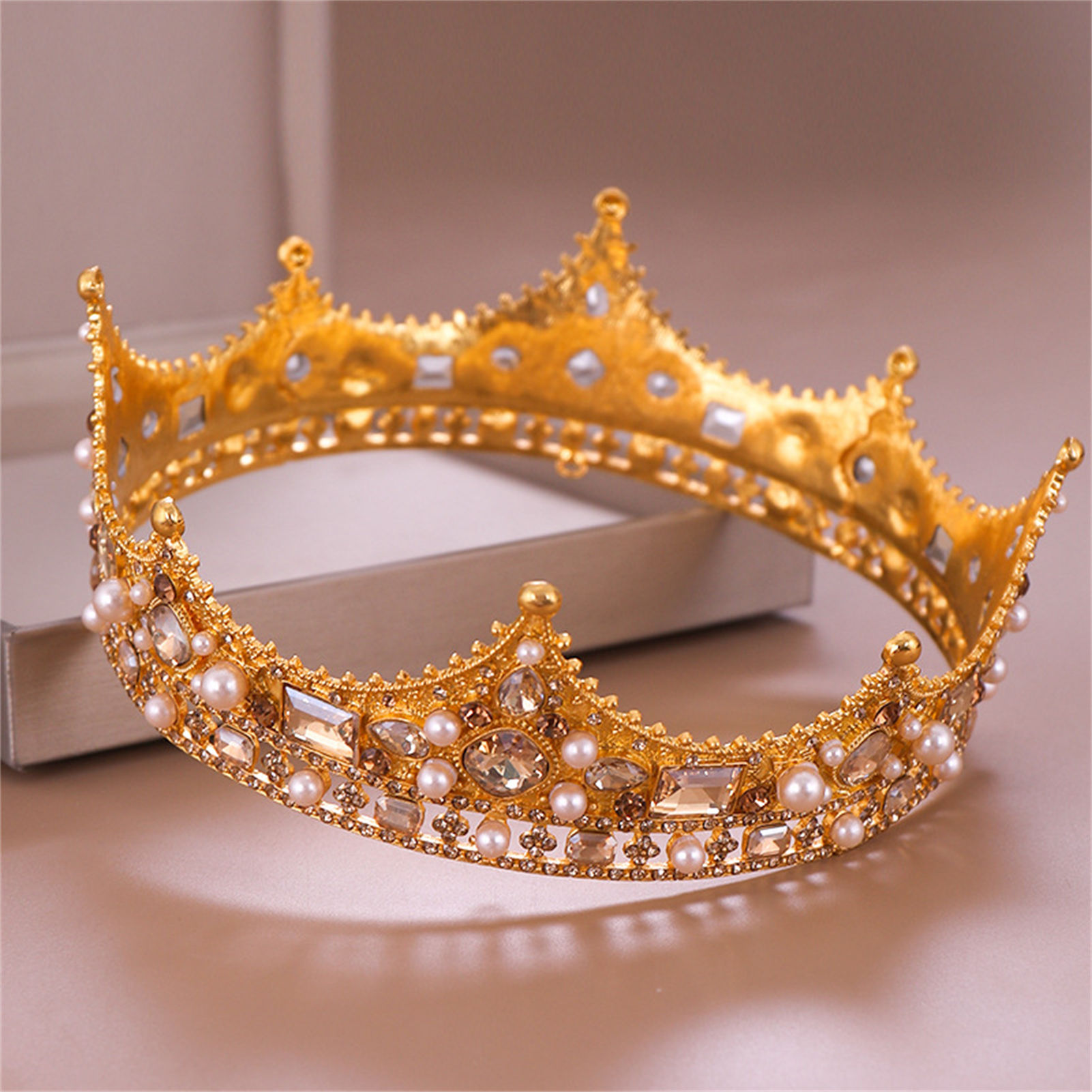 Bridal Crown Rhinestone Tiara  - Wedding Supply Decor recension och pris
