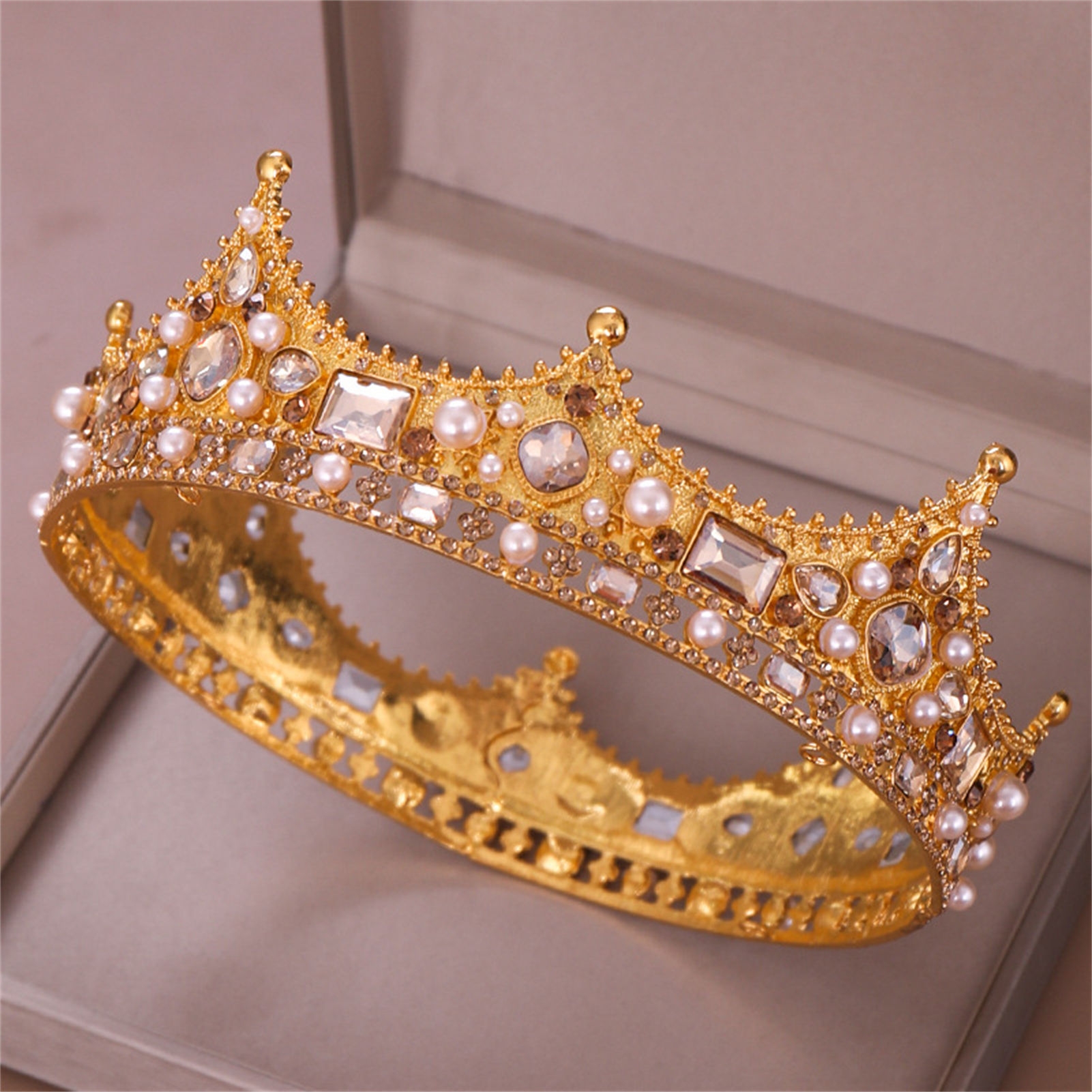Bridal Crown Rhinestone Tiara  - Wedding Supply Decor recension och pris